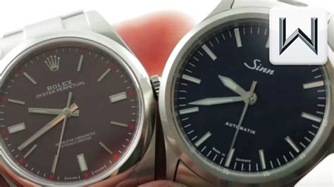 sinn 556 vs rolex